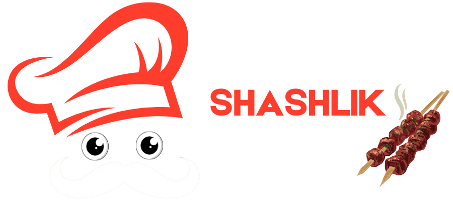 Turkish Shashlik Kabab Logo White